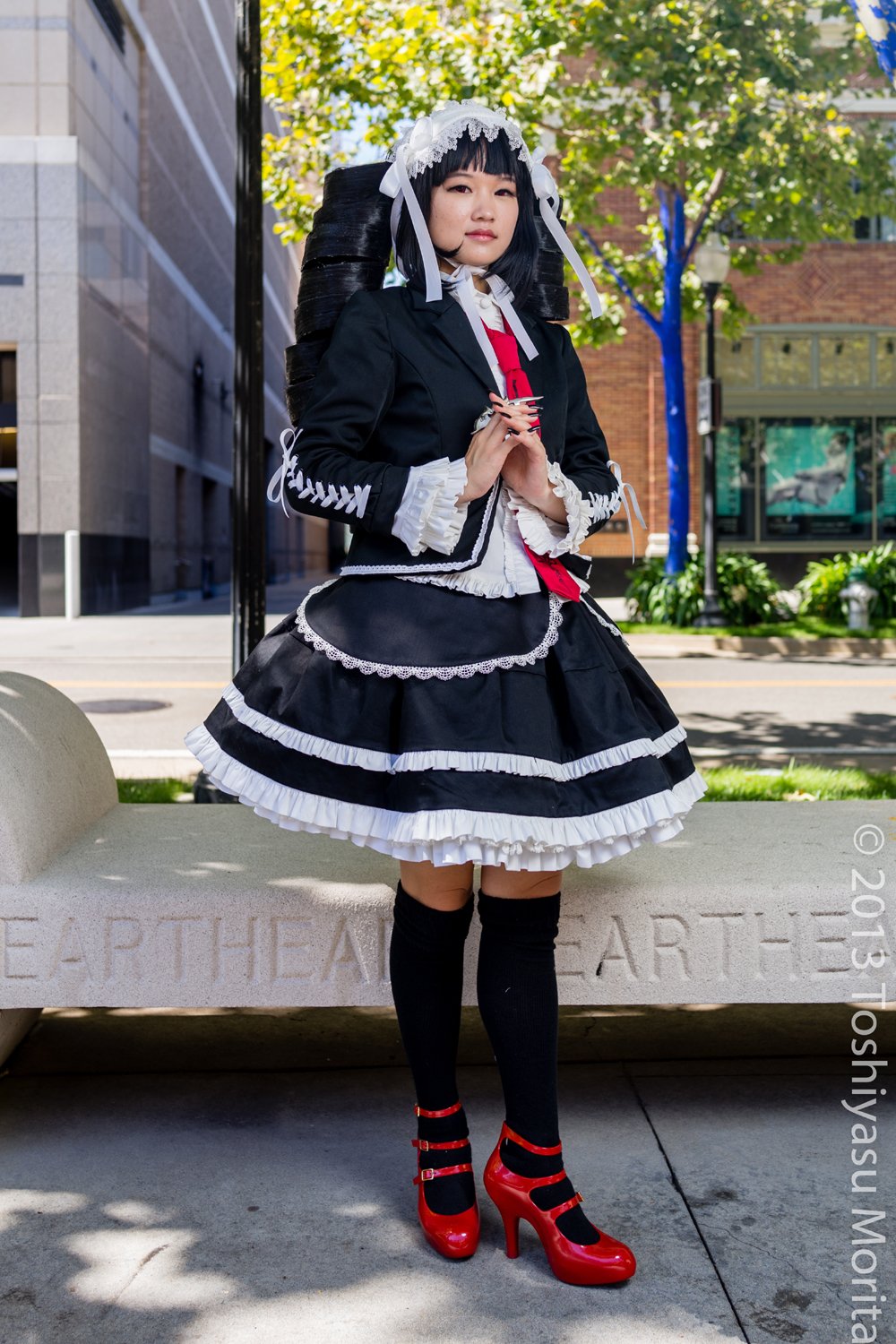 Show Us Your Moves Qnng Cosplays Celestia from Danganronpa