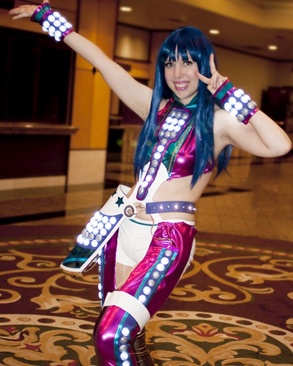 Show Us Your Moves Submission: Kie cosplays as Chihaya Kisaragi!