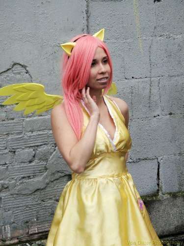 Show Us Your Moves Devious Kitty cosplays as Fluttershy Epic