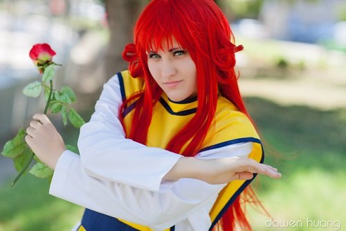 Shows Us Your Moves Michelle cosplays as Kurama