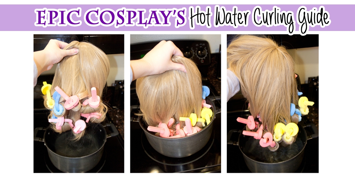 Curl your Wig with Hot Water!