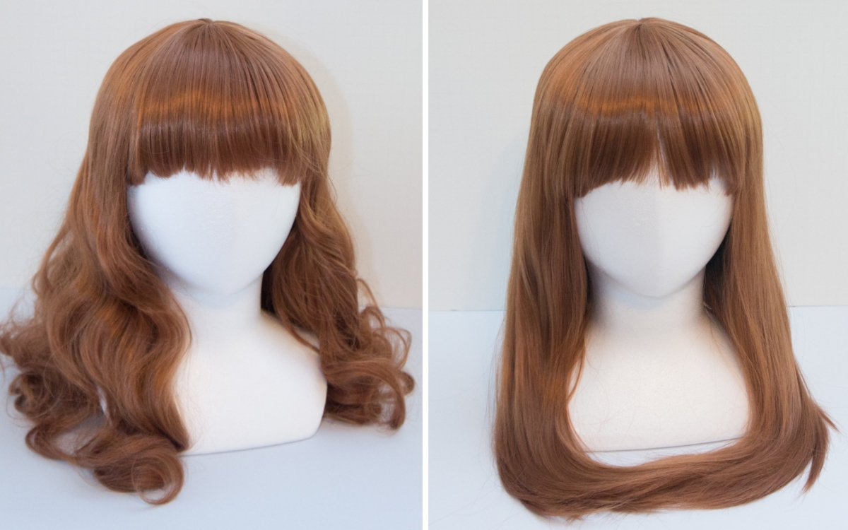 Straightening a Wig with Heat