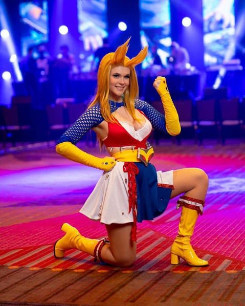 All Might fem from My Hero Academia